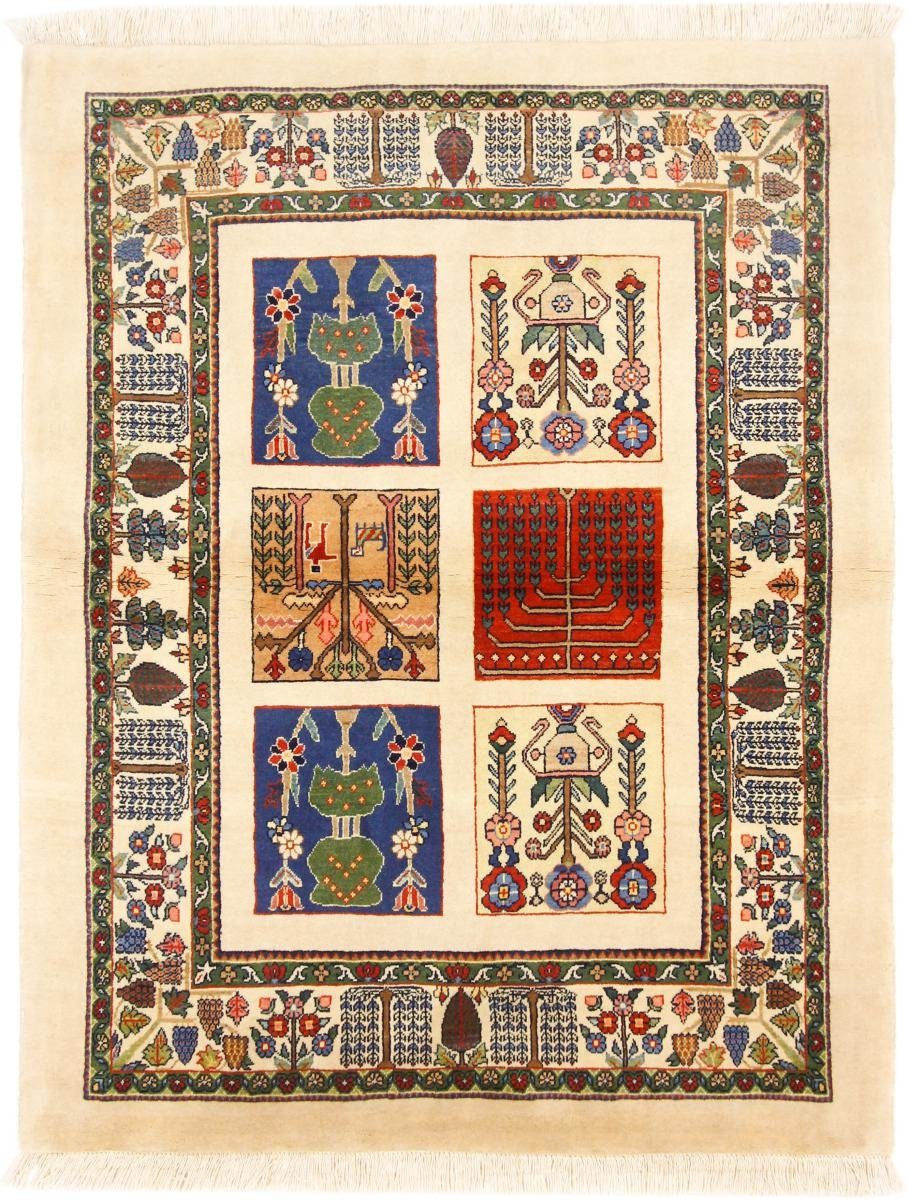Orientteppich Ghashghai 116x151 Handgeknüpfter Orientteppich / Perserteppich, Nain Trading, rechteckig, Höhe: 12 mm