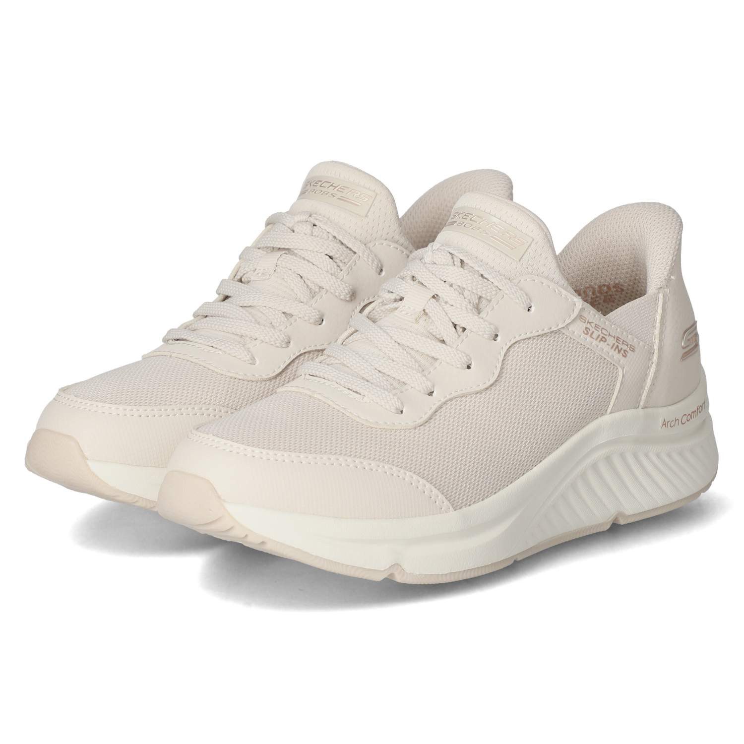 Skechers Skechers 117627 NAT Damen Textil & Synthetik beige Schnürschuh günstig online kaufen