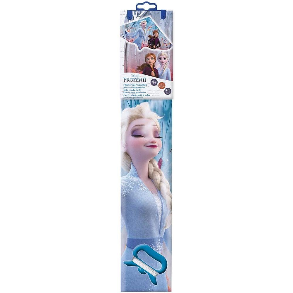 Günther Flug-Drache Disneys Frozen Elsa, 115 x 63 cm, mit Wickelgriff, für Kinder ab 4 Jahren