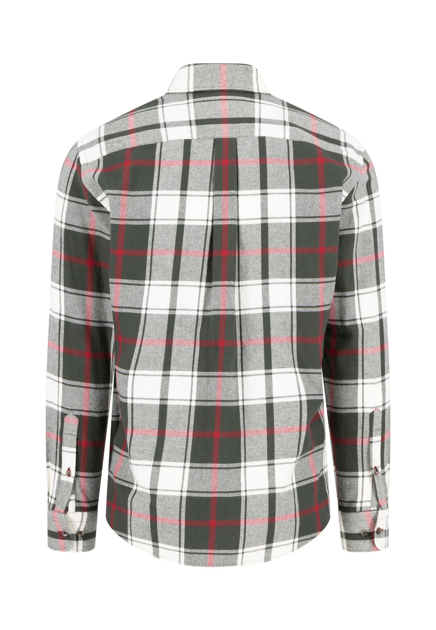 FYNCH-HATTON Flanellhemd Fynch-Hatton Flanellhemd kariert (1-tlg)