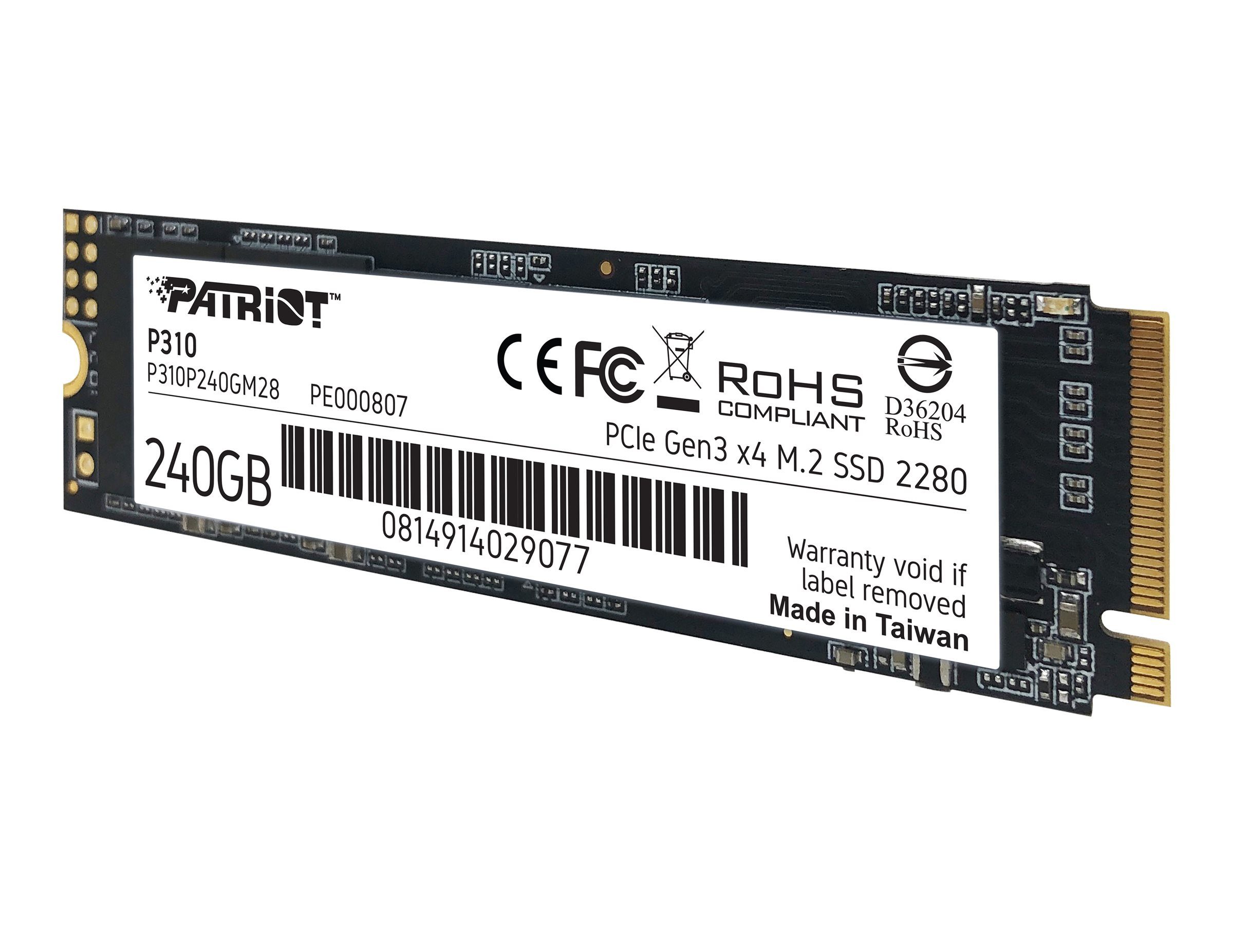 Patriot PATRIOT P310 240GB SSD-Festplatte