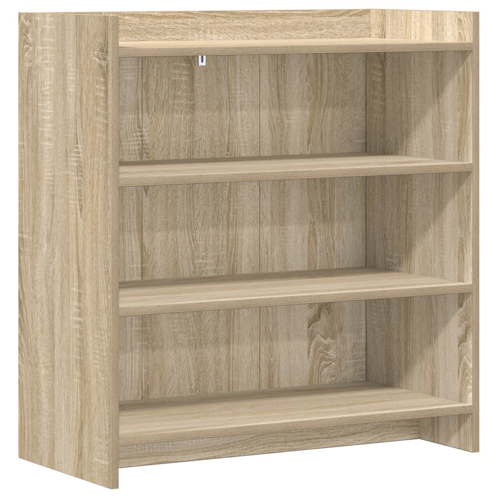 vidaXL Sideboard Sideboard Sonoma-Eiche 75 x 36 x 80 cm Holzwerkstoff (1 St), Sideboard Sonoma-Eiche 75 x 36 x 80 cm Holzwerkstoff