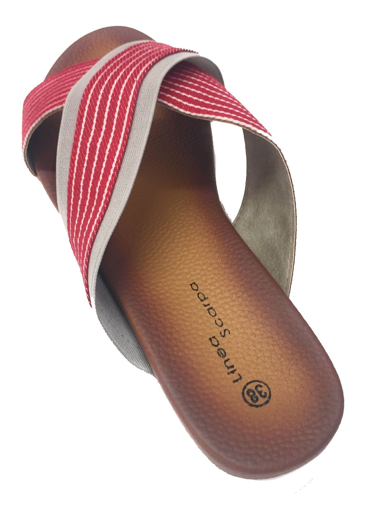 Steinnacher Bärbel Badepantolette Limone rot Badepantolette günstig online kaufen