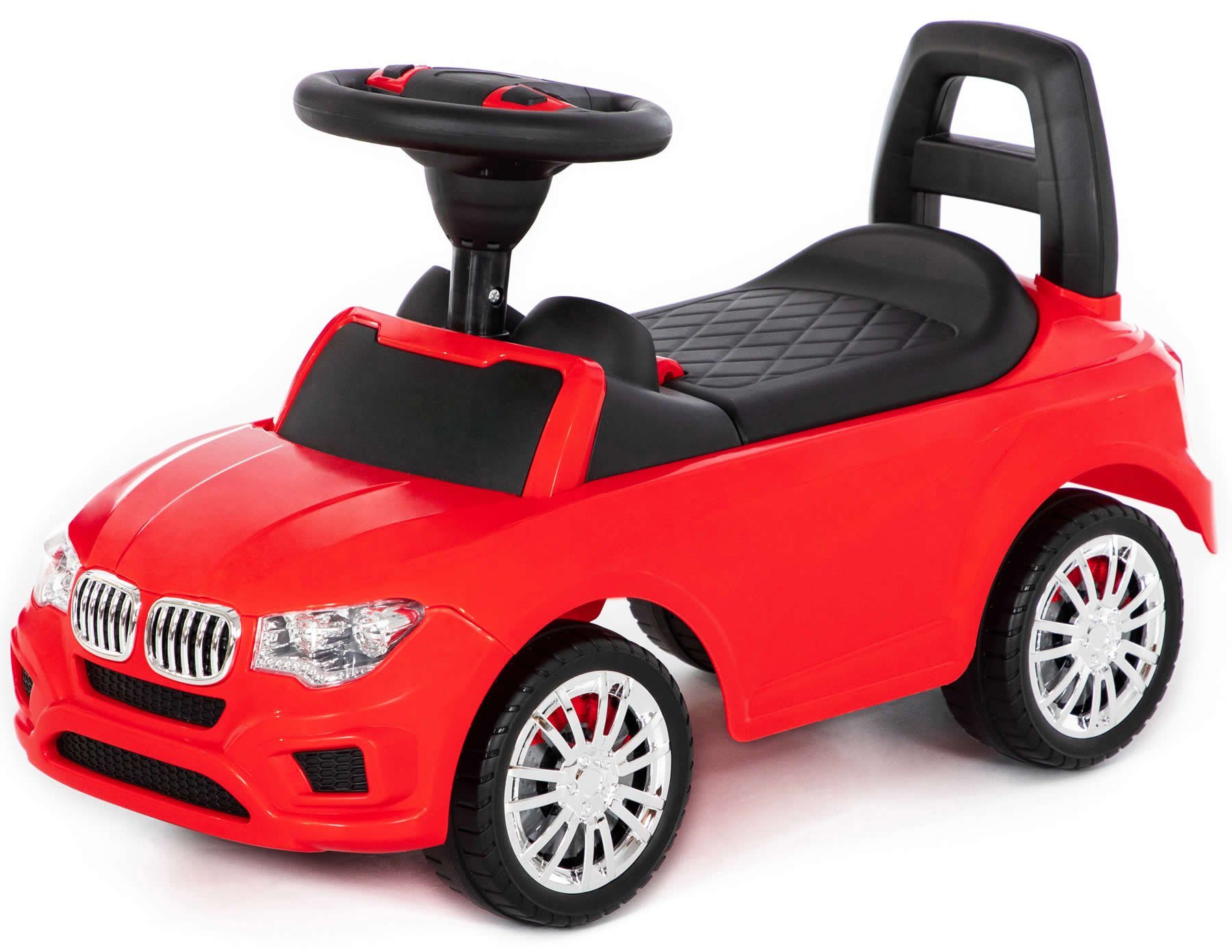 Rutscherauto Rutscherfahrzeug rot Super Car Nr.5 mit Sound
