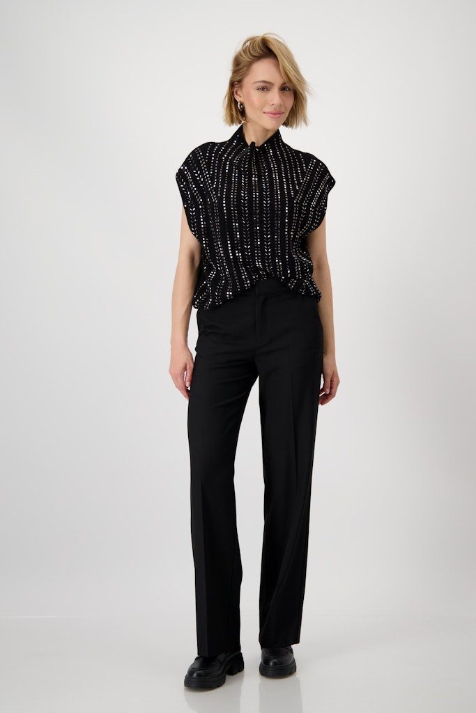 Monari 2-in-1-Hose Hose schwarz günstig online kaufen