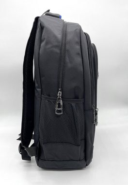 Egomaxx Rucksack Hardshell Rucksack Backpack Gepolstert Libosi Design (1-tlg., sportlich), 4338 in Schwarz-Blau