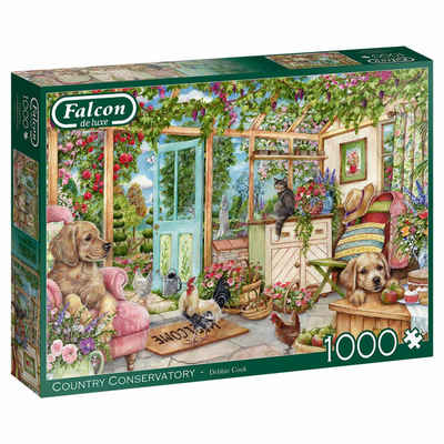 Jumbo Spiele Puzzle Falcon Country Conservatory 1000 Teile, 1000 Puzzleteile