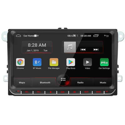 GelldG Navigationsgeräte mit CarPlay und Android Auto, Bluetooth, Mirrorlink Autoradio