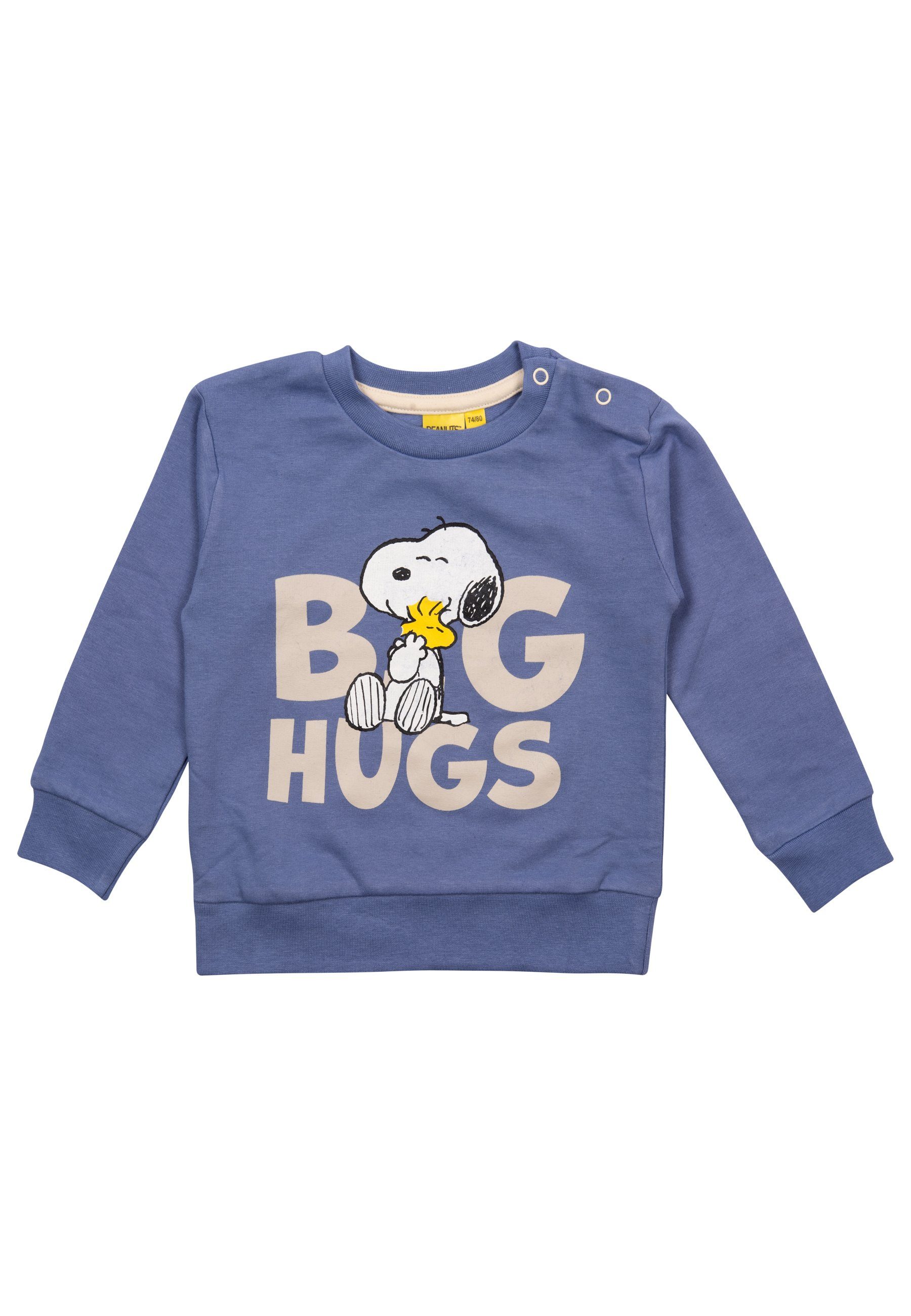 mit Set Pullover Hugs - Snoopy United Hose Peanuts Hose Rosa & Baby The Big Lila Shirt Labels®
