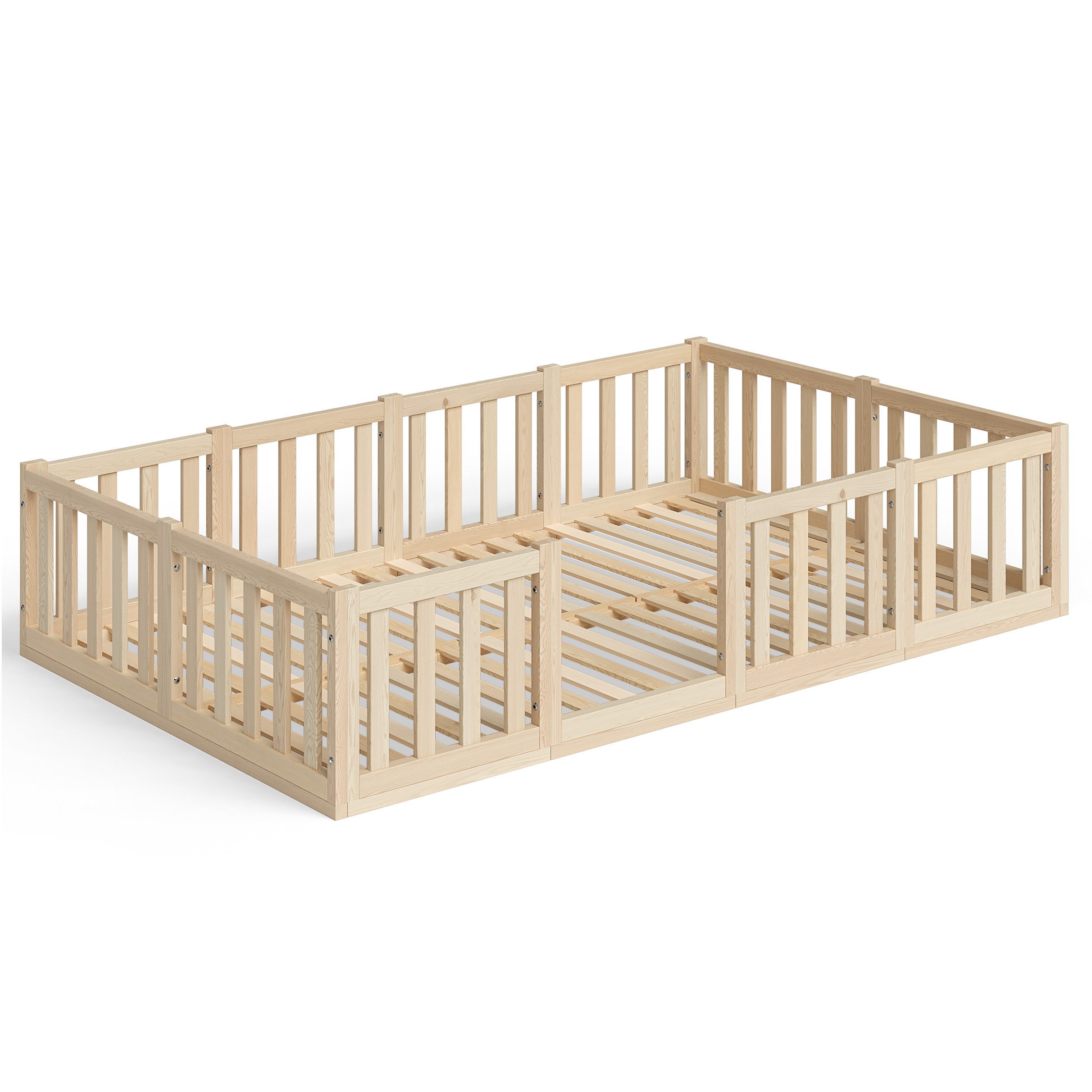 Bellabino Kinderbett Tapi (Bodenbett mit Rausfallschutz günstig online kaufen