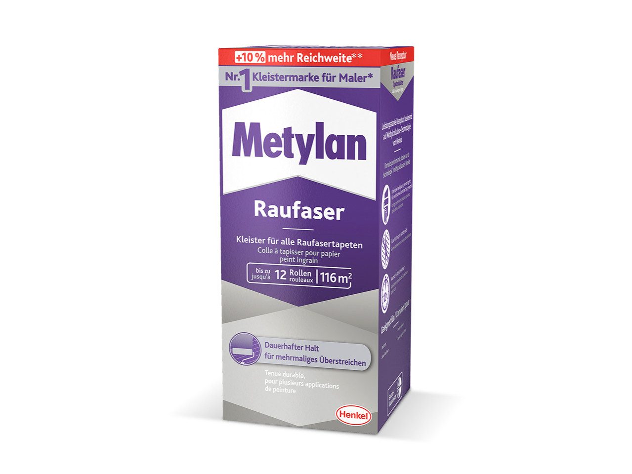 Kleister Metylan Raufaser Tapetenkleister 720 g Paket