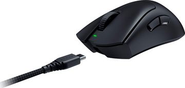 RAZER DeathAdder V3 Pro Gaming-Maus (RF Wireless, kabelgebunden)