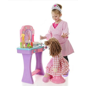 Kind Ja Lernspielzeug Spielset für Mädchen,Princess Dress up Schuhe Set,Schmuck Spielzeug, High Heels Halskette Krone Ohrringe