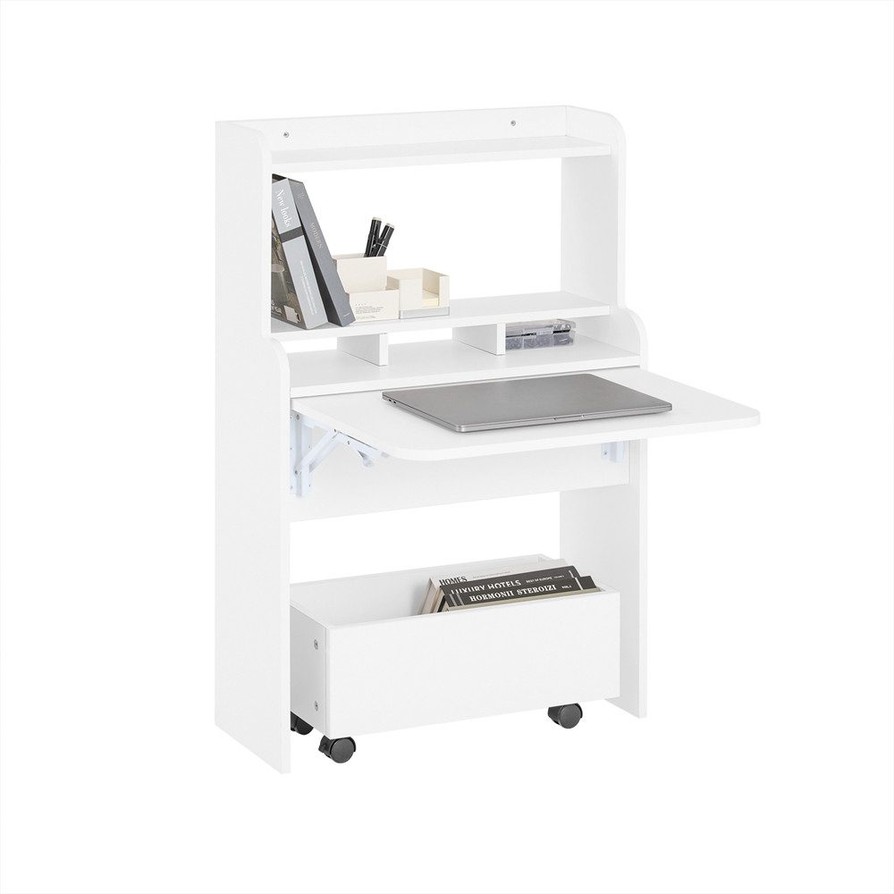 SoBuy Schreibtisch FWT105, mit Regalböden, Computertisch günstig online kaufen