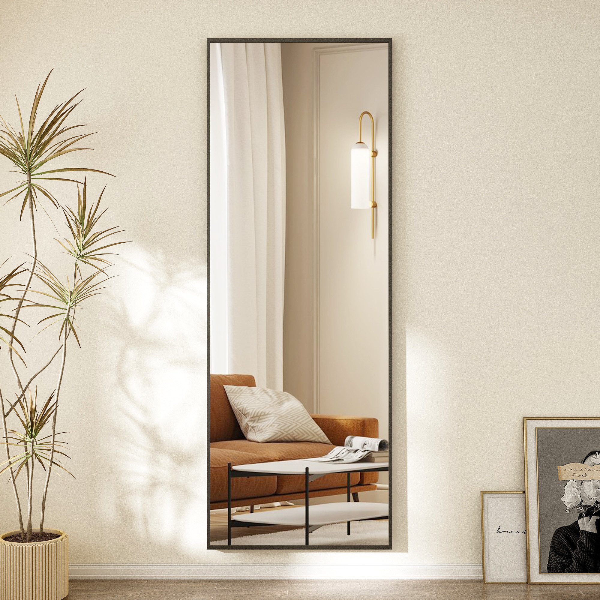 Ganzkörperspiegel für Wohnzimmer Spiegel groß für Flur Kinderzimmer Hotel Garderobe