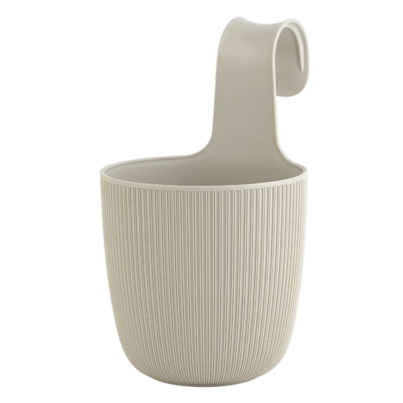 Engelland Blumentopf Blumentopf zum Hängen (Vorteils-Set, 1 St., Fassungsvermögen 2,3 Liter), UV-Beständig, Frostbeständig, Drainagesystem, ideal für Geländer/Zäune