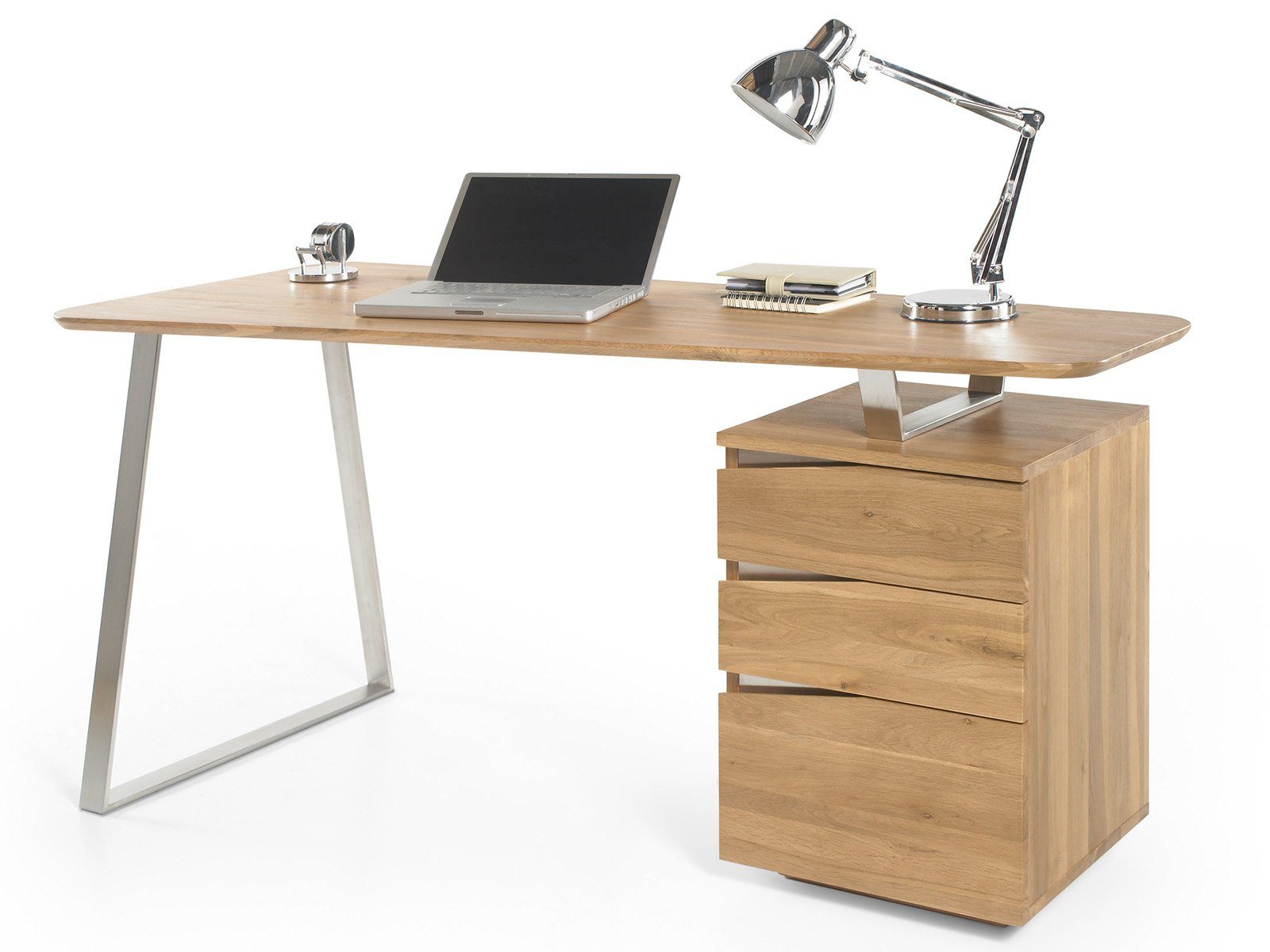 möbelando Schreibtisch Tartu, 150 x 75 x 67 cm (B/H/T)