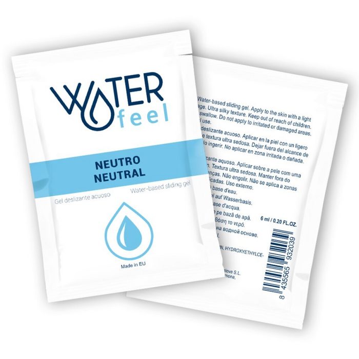 Waterfeel Gleit- und Massagegel WATERFEEL WATER-BASED SLIDING GEL - NEUTRAL 6 ML