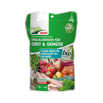 Cuxin DCM Obstdünger BIO Spezialdünger für Obst & Gemüse 0.75 kg
