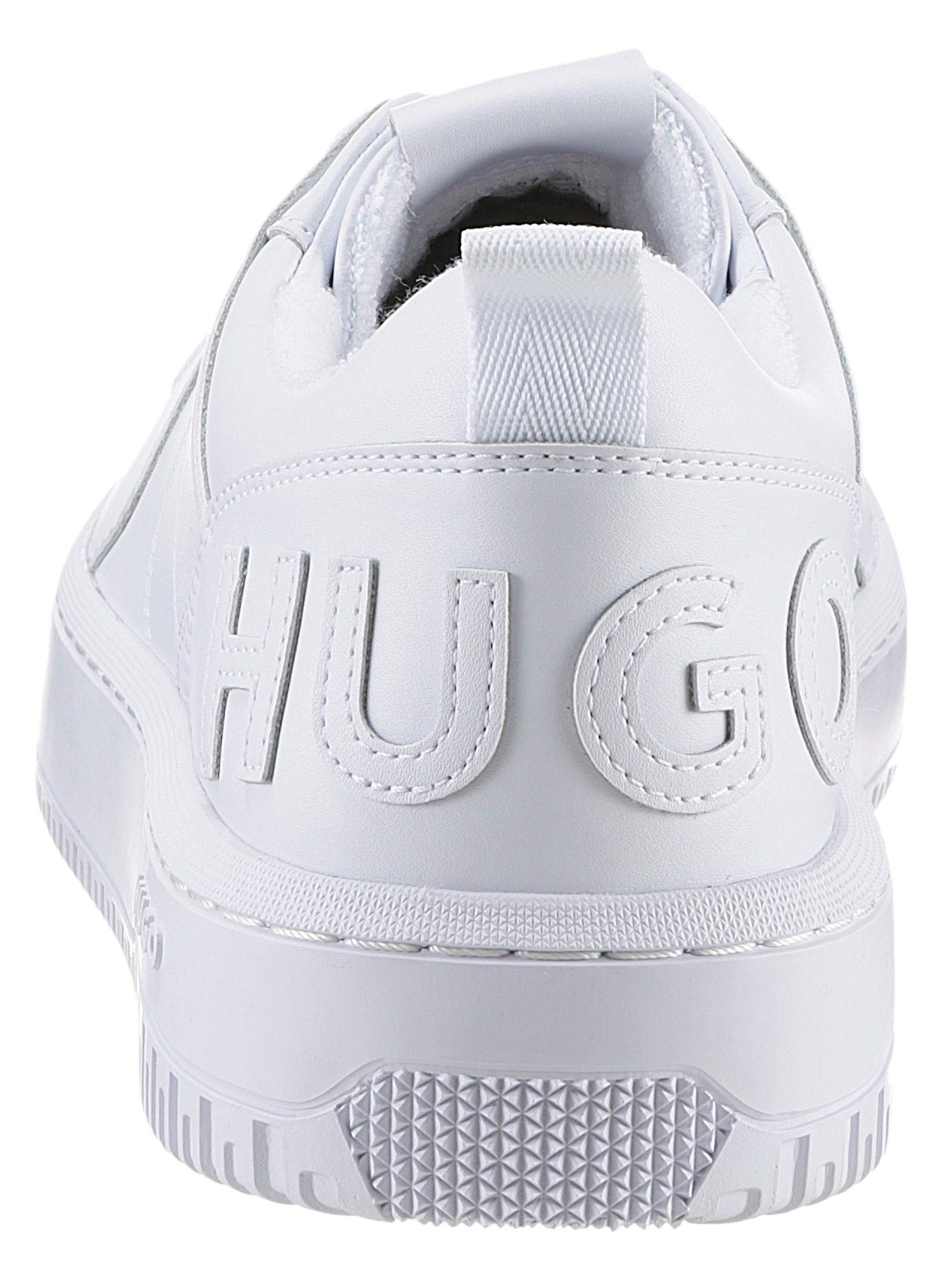 HUGO mit Kilian hinten an Sneaker Ferse der Logoschriftzug