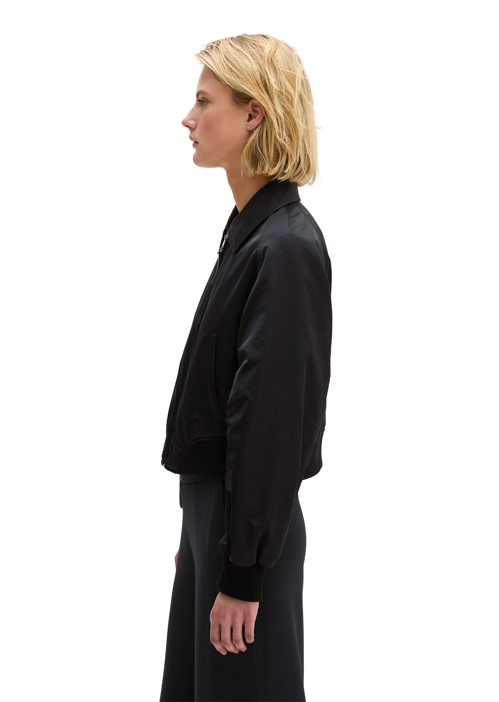 Marc O'Polo Outdoorjacke aus recyceltem Shiny-Polyester-Twill