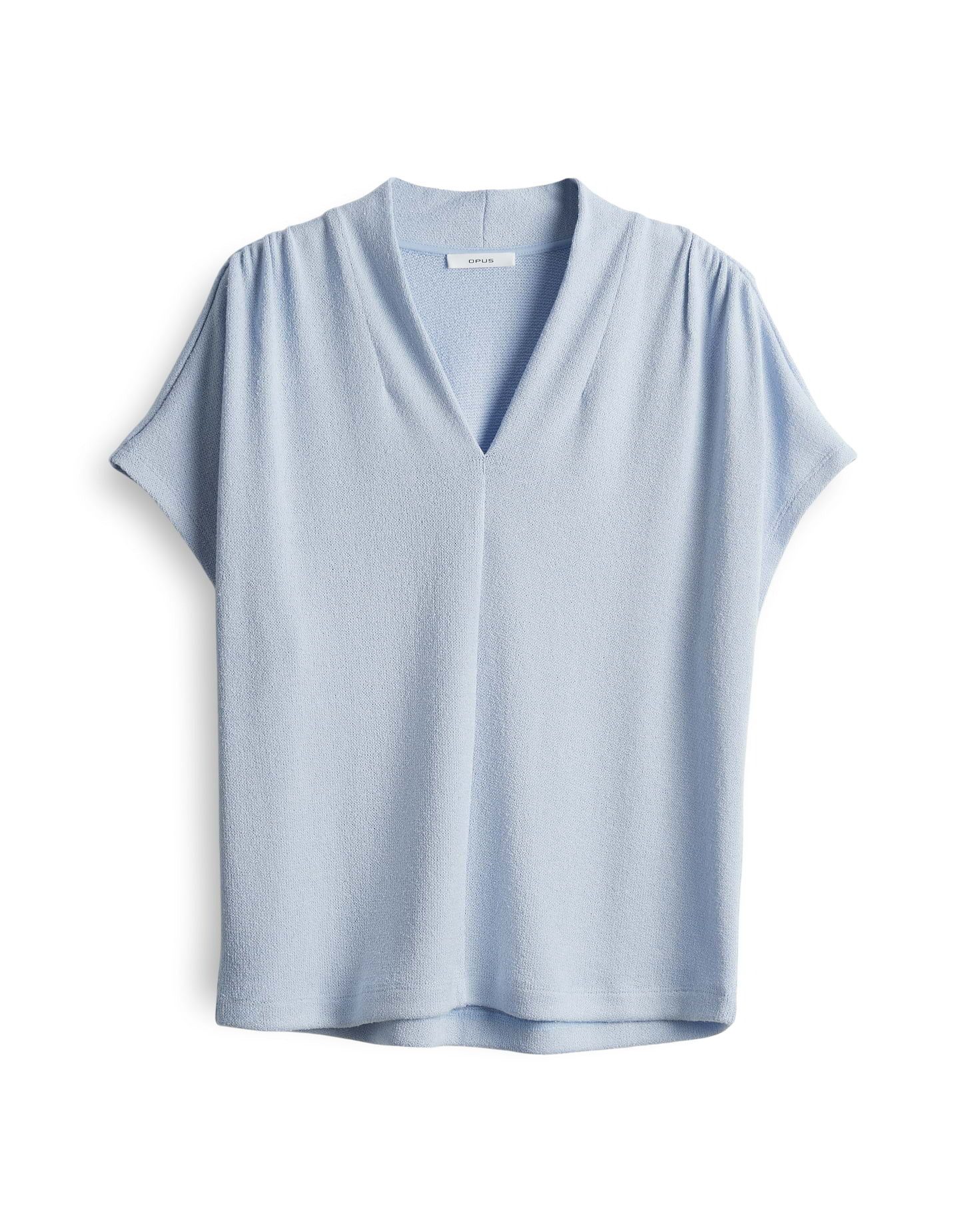 OPUS Shirttop SOFRANKA Regular mit drapierter Schulter