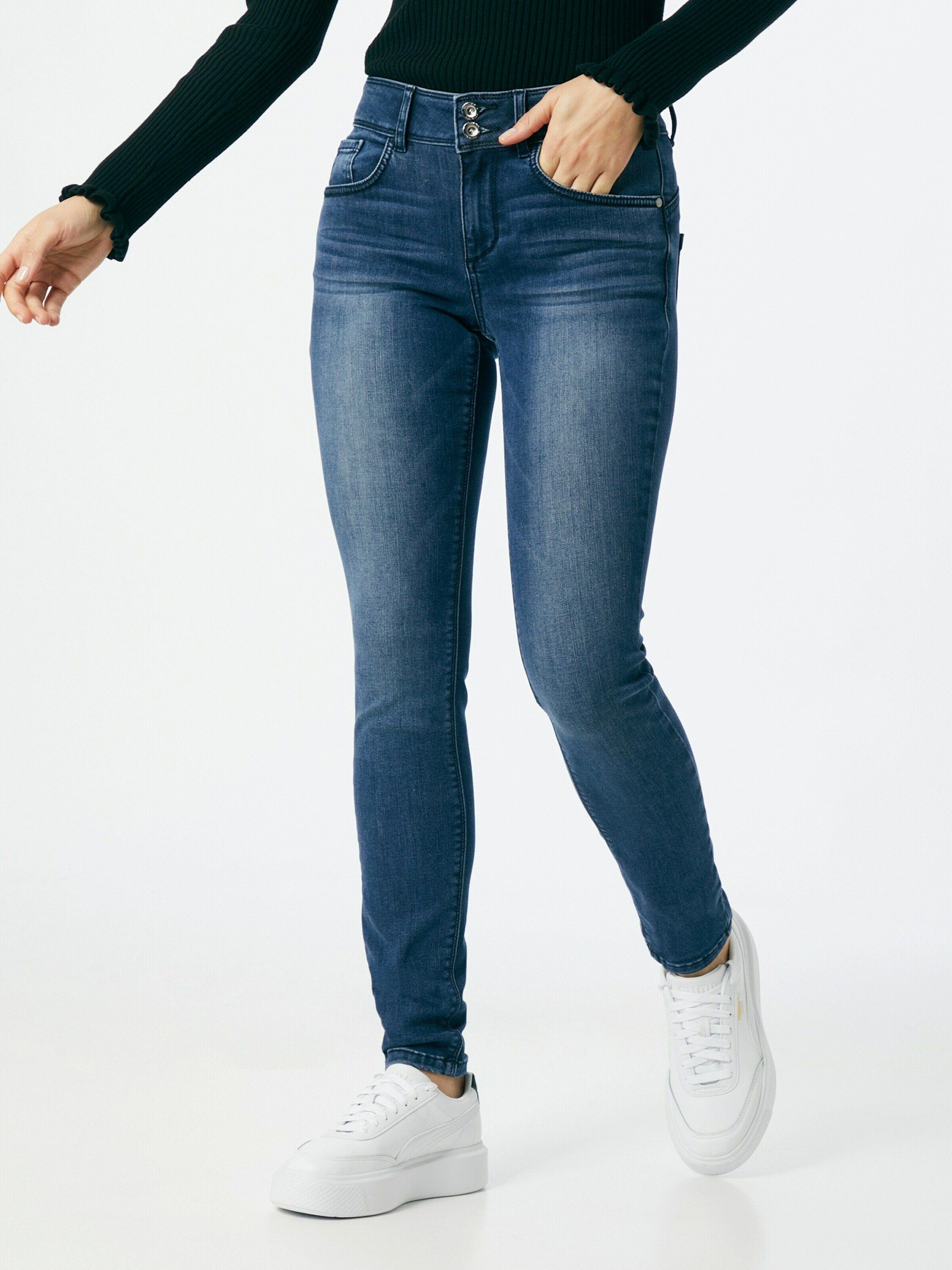 Plain/ohne Alexa TOM Detail Weiteres TAILOR Details, (1-tlg) Skinny-fit-Jeans