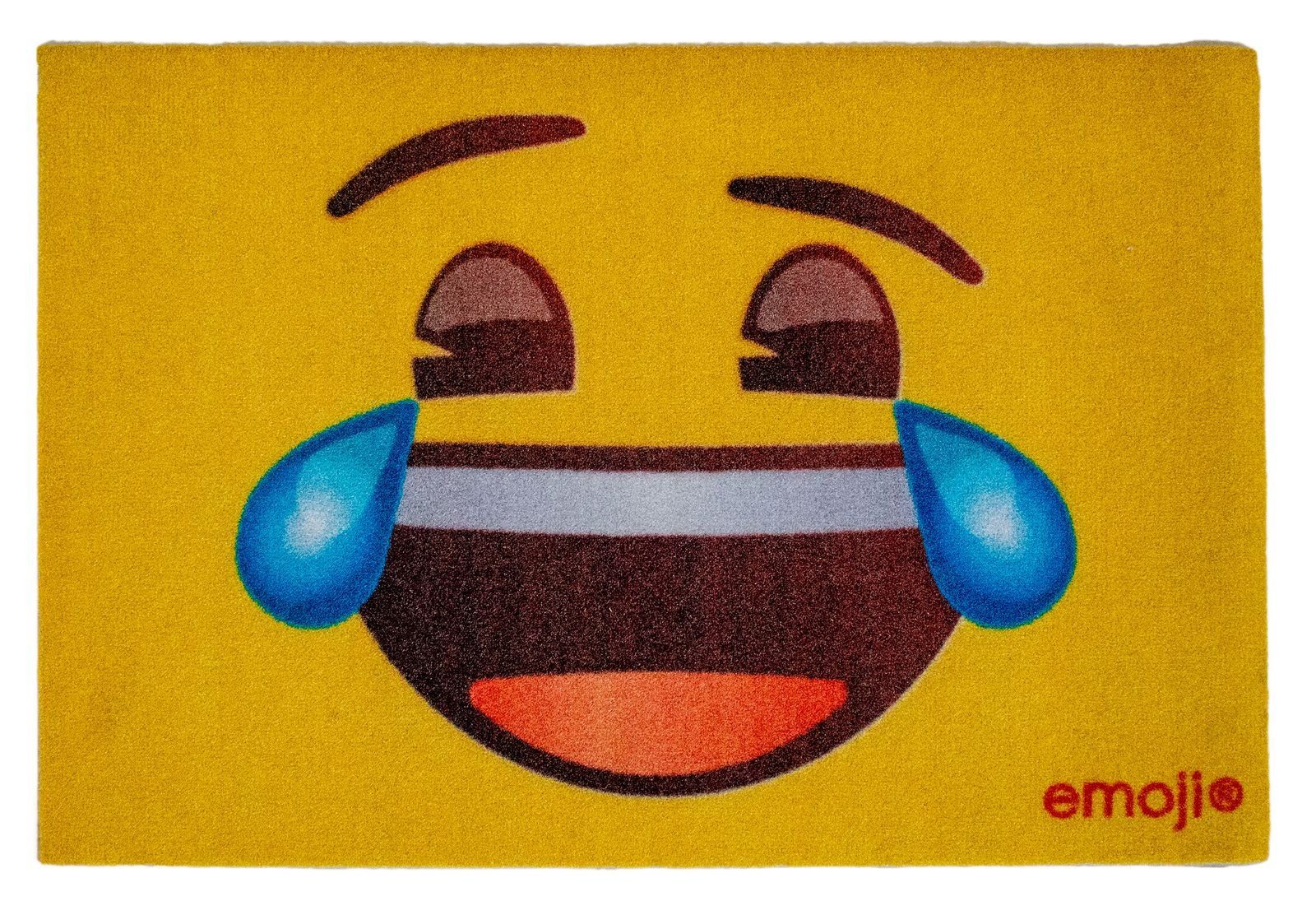 Fußmatte emoji- LOL Orange 60x40 cm, Rockbites, Rechteckig, Höhe: 3 mm | Fußmatten