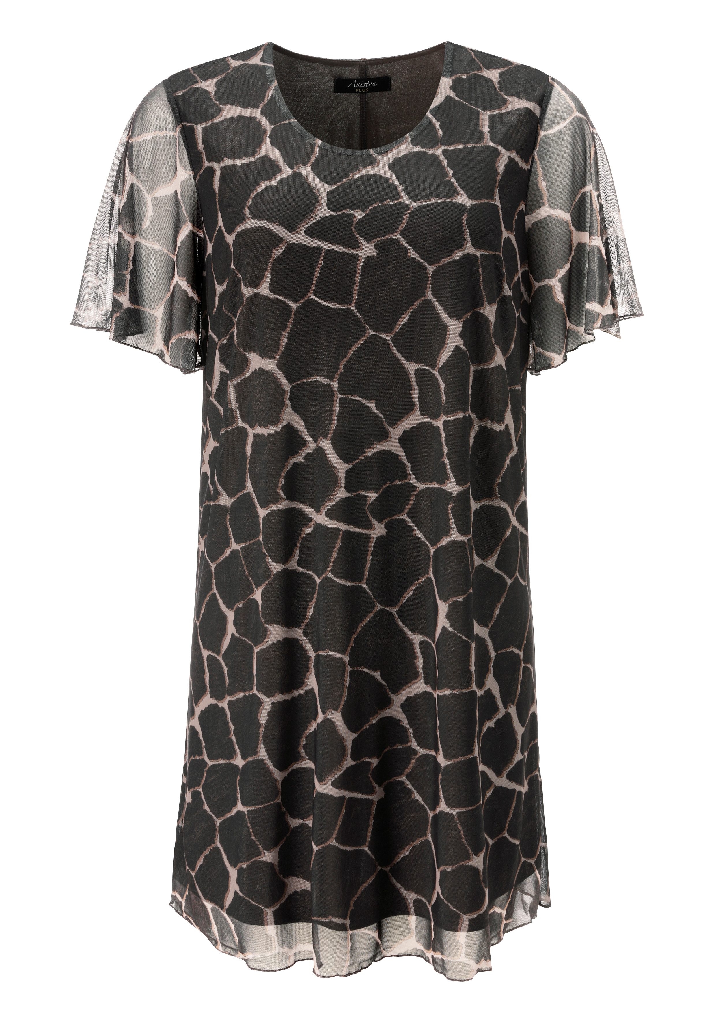 Aniston PLUS Meshkleid in trendigem Animalprint - NEUE KOLLEKTION – Bild 5 von 5