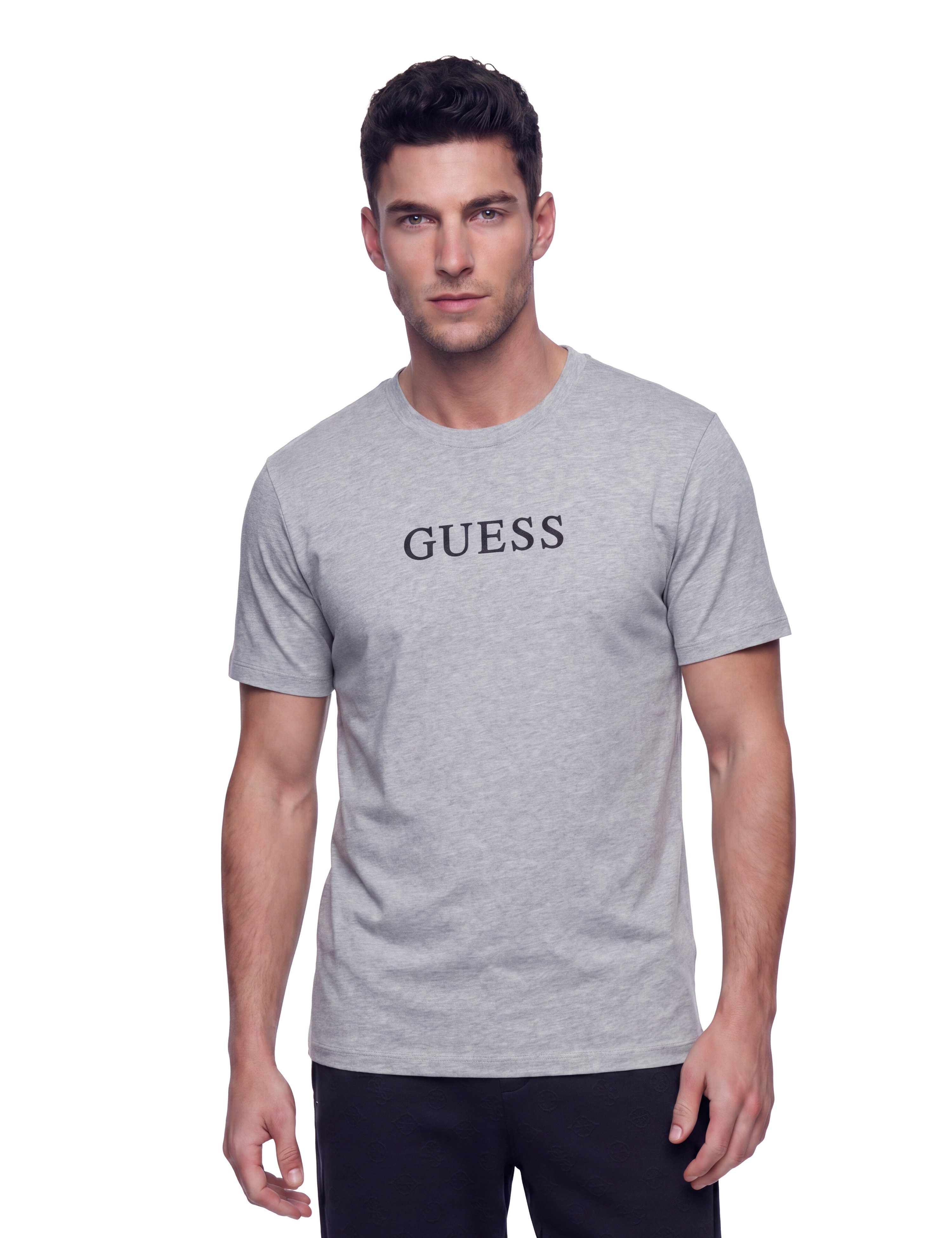 Guess T-Shirt TEE CN LOGO 3PACK (Packung, 3-tlg) aus Baumwolle