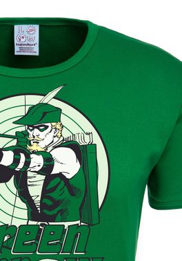 LOGOSHIRT T-Shirt Green Lantern mit lizenziertem Originaldesign