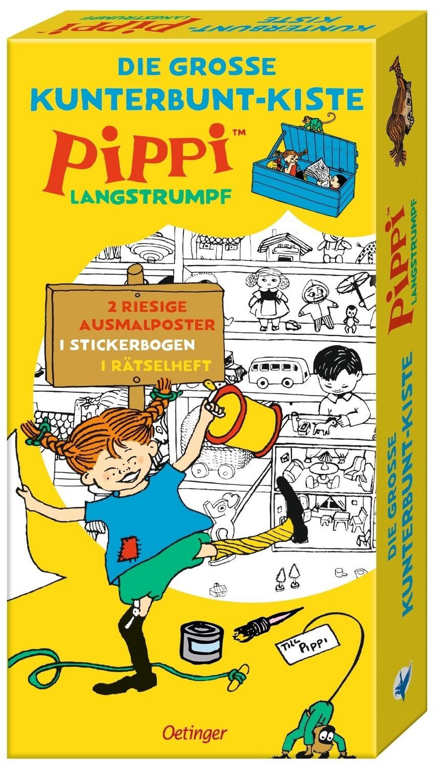 Pippi Langstrumpf. Die große Kunterbunt-Kiste / Astrid Lindgren