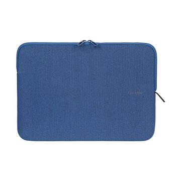 Tucano Laptop-Hülle Second Skin Mélange, Neopren Notebook Sleeve, Blau 15,6 Zoll, 15-16 Zoll Laptops