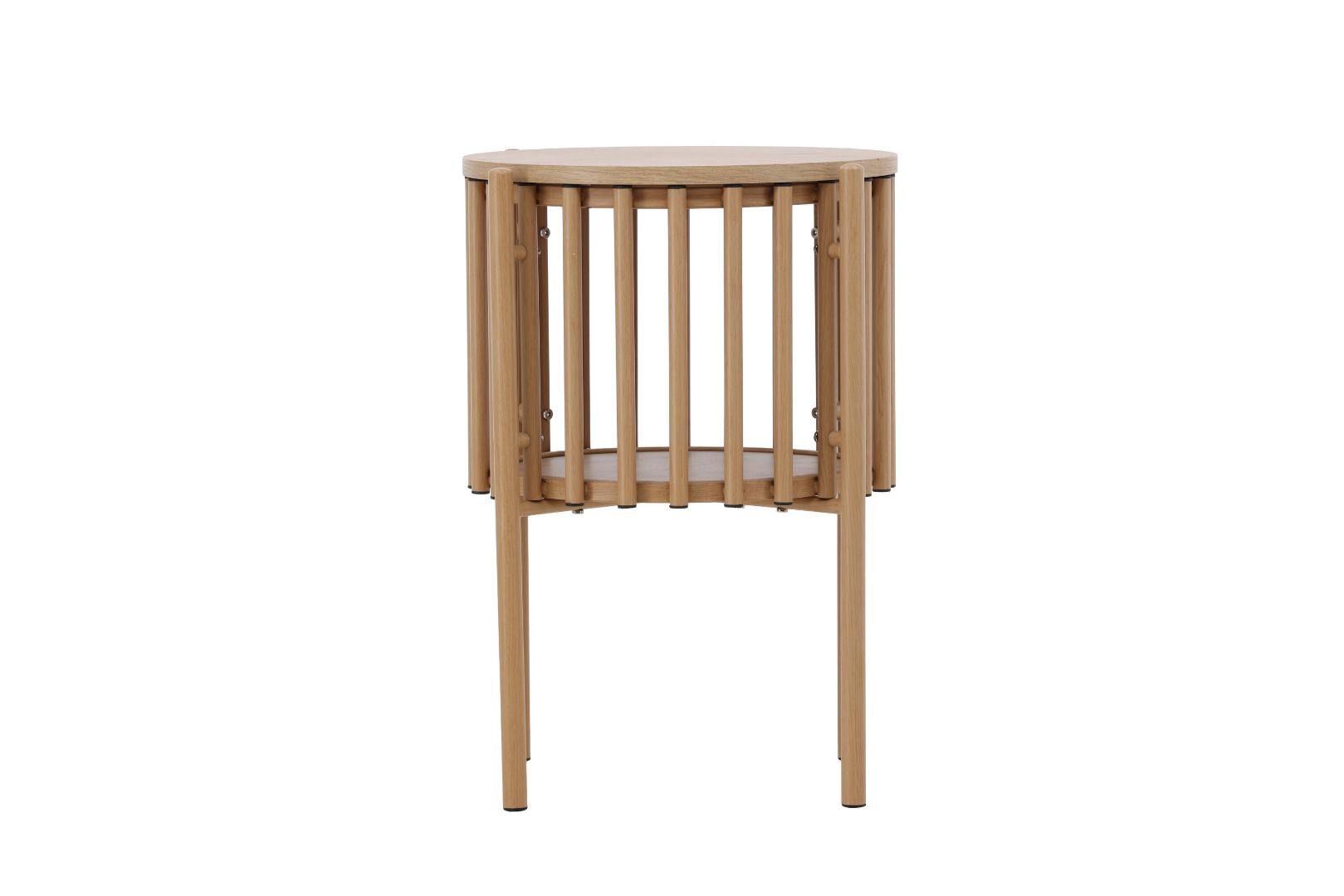 Venture Home Couchtisch Rubbo Beistelltisch 1 Regal natur.