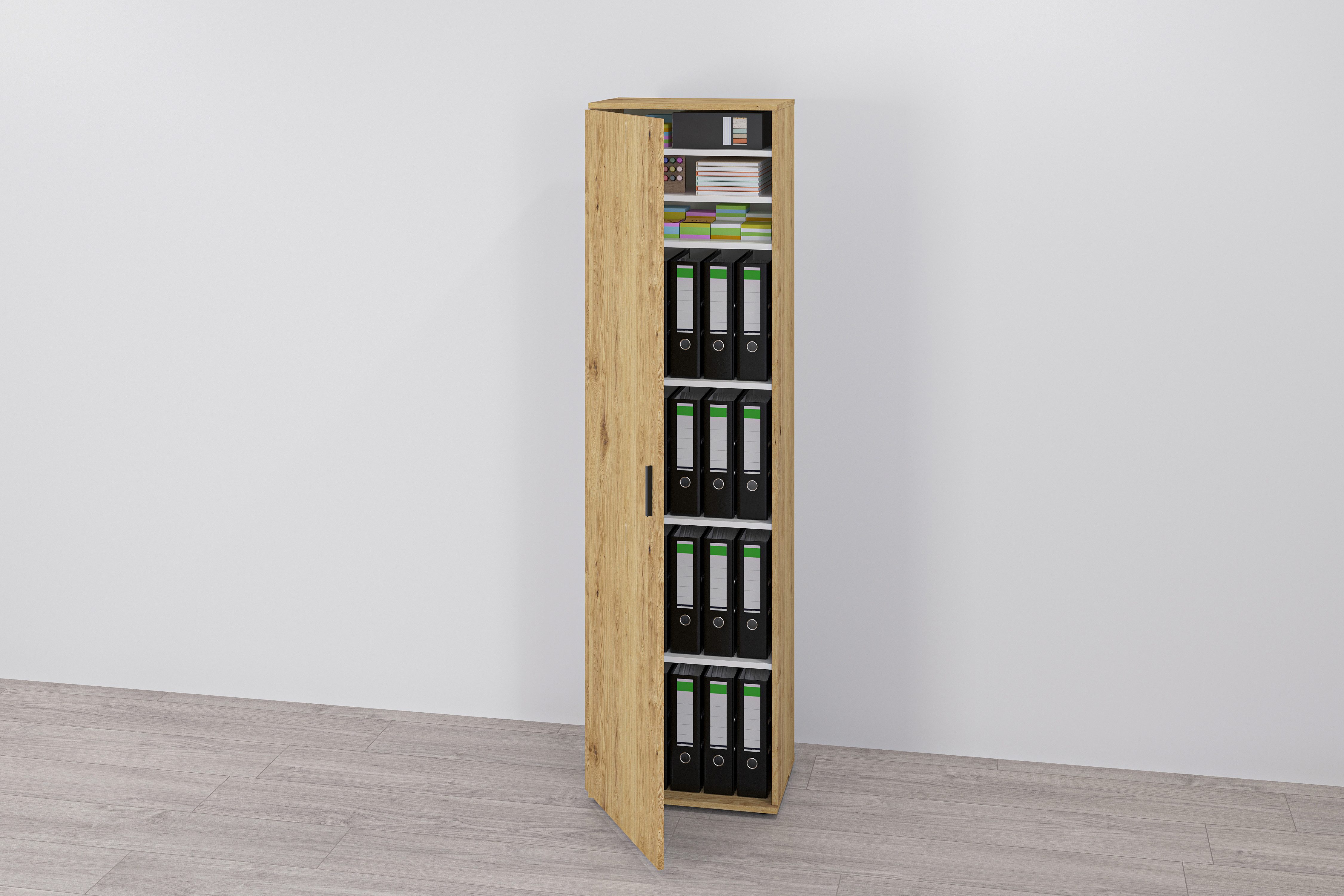 FMD Mehrzweckschrank Inca 1 Garderobenschr., Aktenschr., Mehrzweckschr., Breite 50 cm, Höhe 184 cm