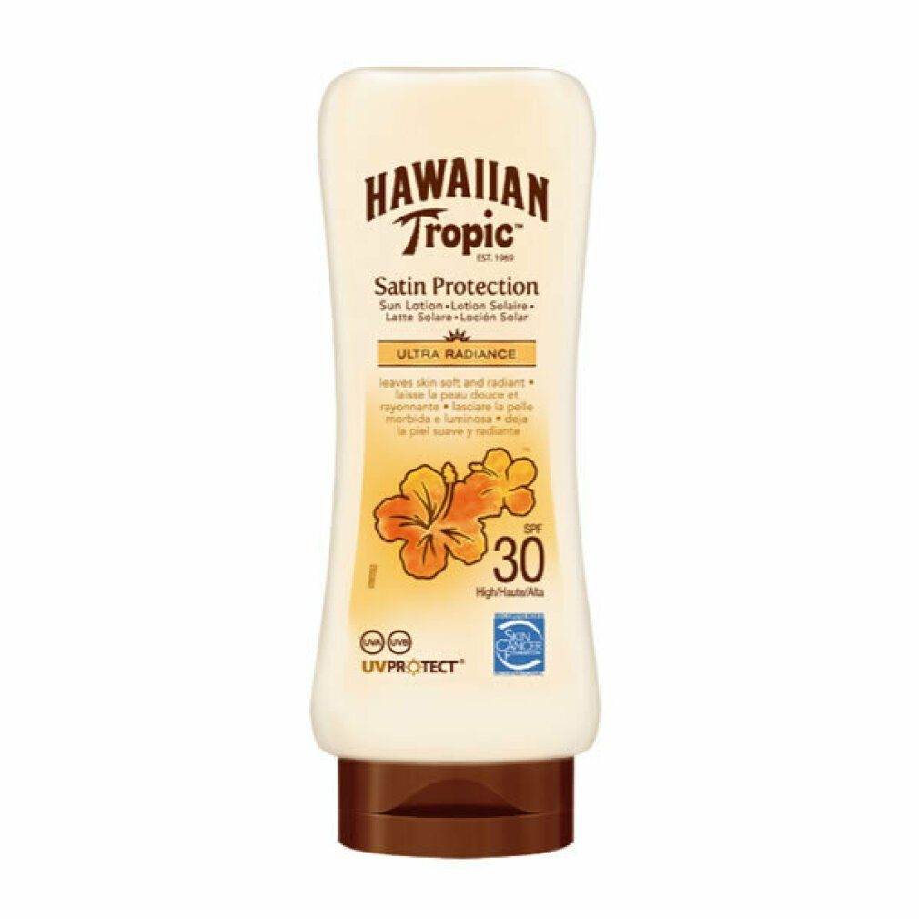 sun 180 ultra Tropic lotion ml Hawaiian radiance SPF30 Sonnenschutzpflege SATIN