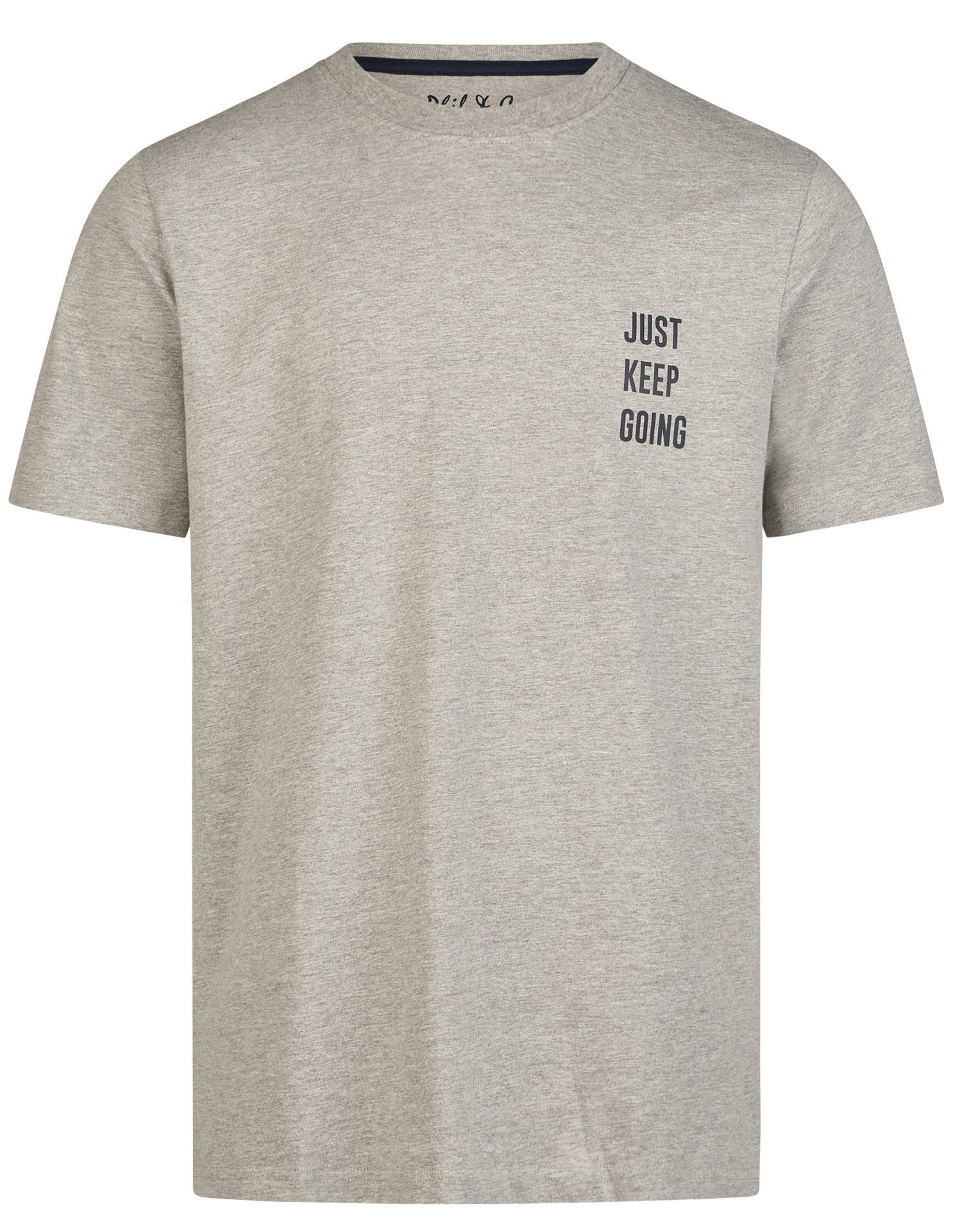 Phil & Co. Pyjamaoberteil Herren Schlafanzugshirt günstig online kaufen