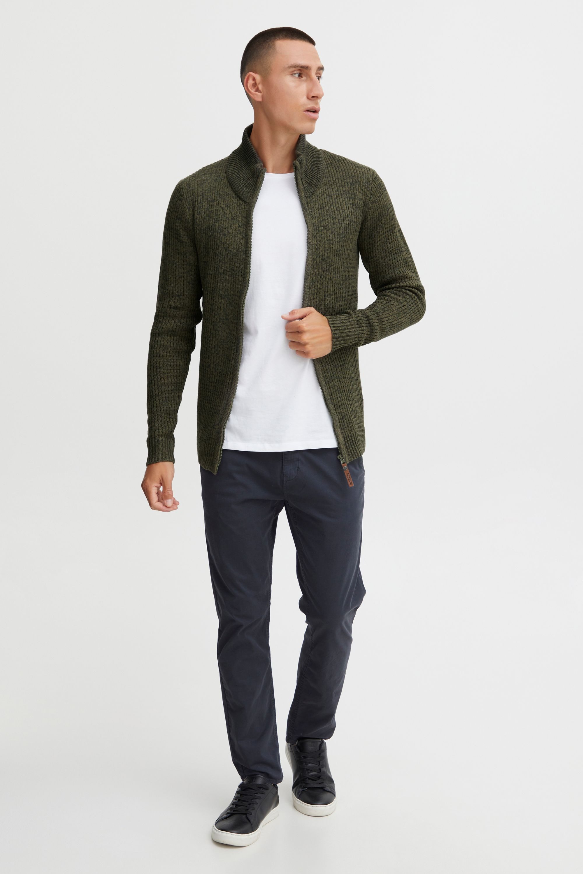 Indicode Strickjacke IDValego 35664MM Modischer Pullover günstig online kaufen