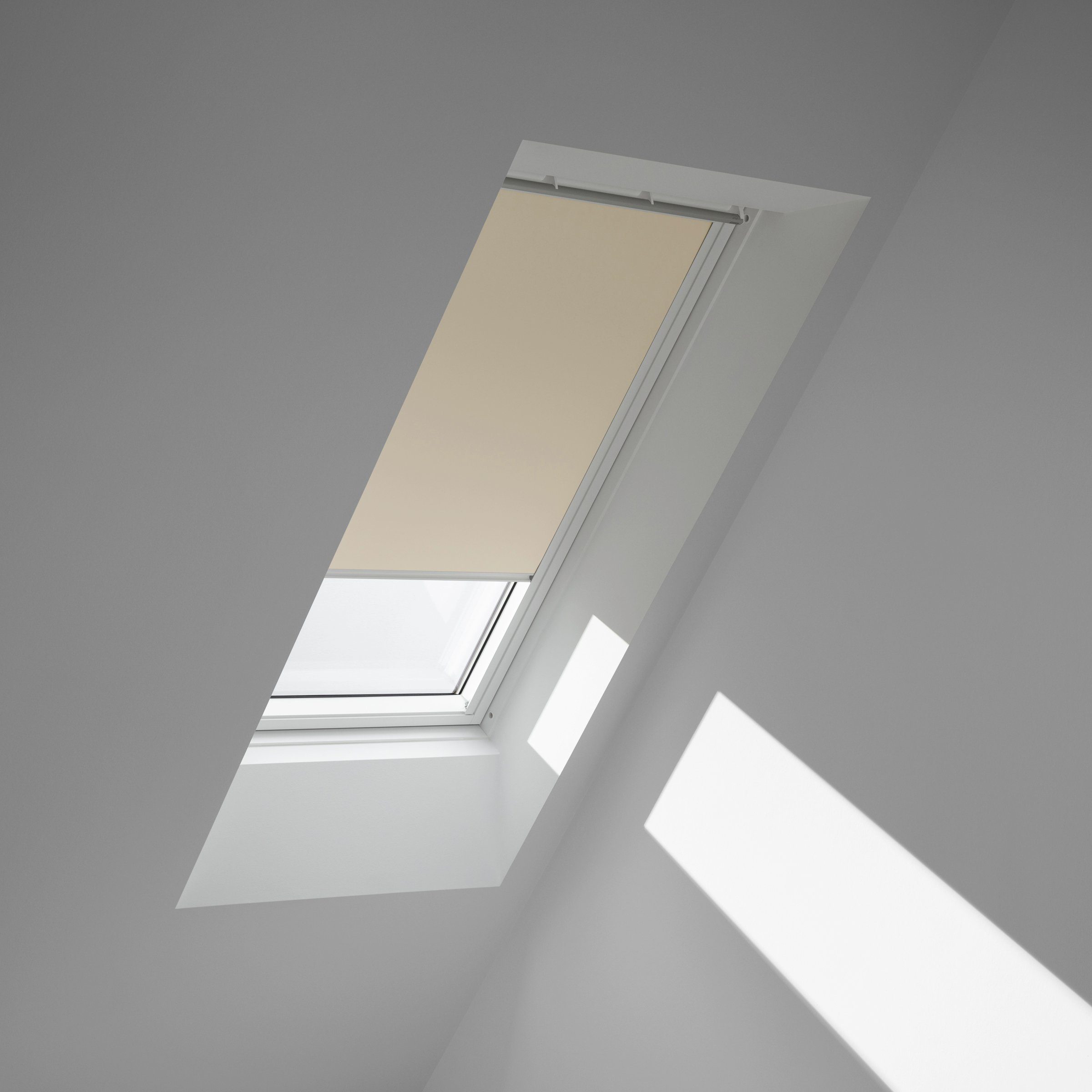 VELUX, beige DKL »Pick in & PK04 1085SWL, VELUX Führungsschienen, verdunkelnd, Verdunklungsrollo Click!«,