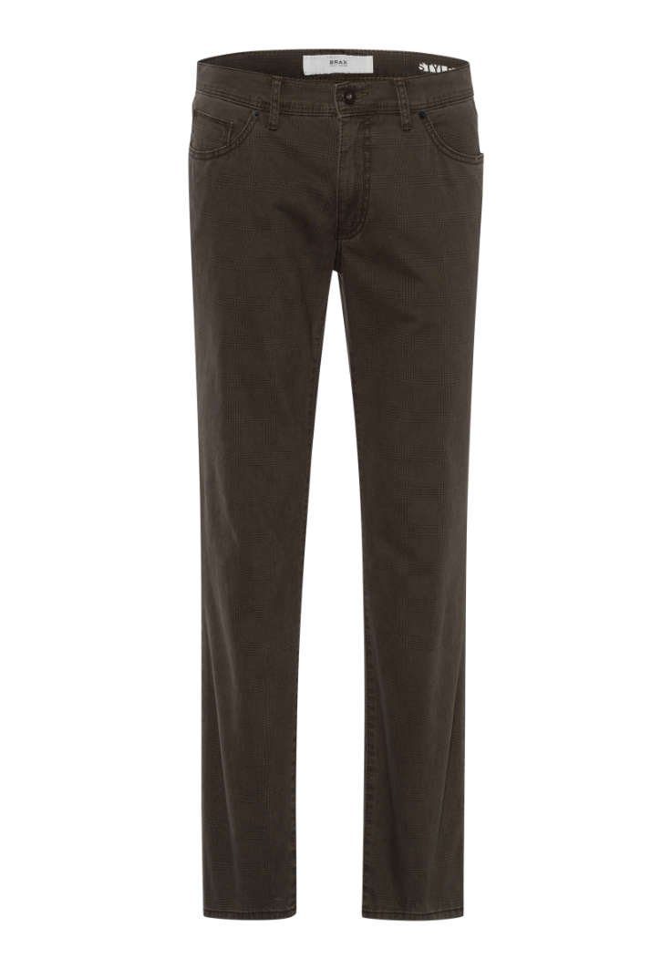 Brax Style 5-Pocket-Hose dunkelgrün CADIZ