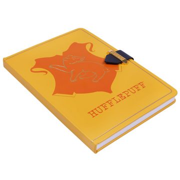 Sarcia.eu Collegeblock Heft/Notizbuch mit gelbem Umschlag A5 HUFFLEPUFF Harry Potter