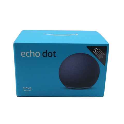 Amazon Echo Dot 5. Generation Alexa Smart Lautsprecher 2022 Smart Speaker (WLAN (WiFi), Bluetooth, mit Sprachsteuerung, Einfache Installation, Mikrofon-aus-Taste)