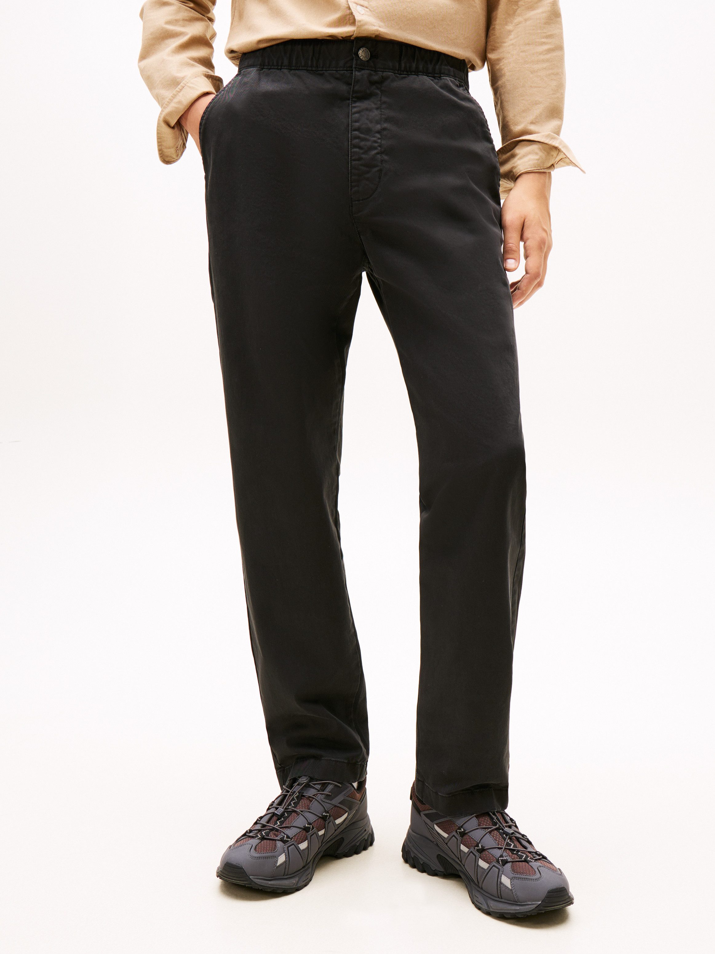 Tommy Jeans Chinohose SONNY Twill aus Stretch-Baumwolle, Tapered Fit