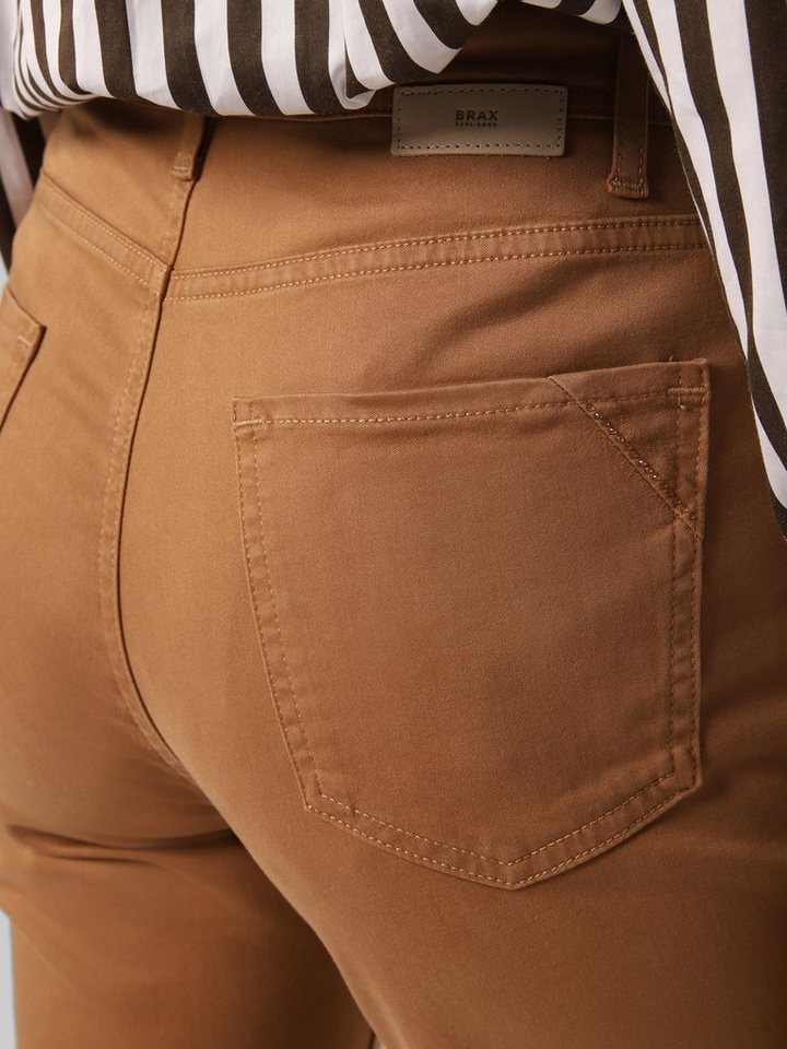 Brax 5-Pocket-Hose Mary, Label-Patch hinten
