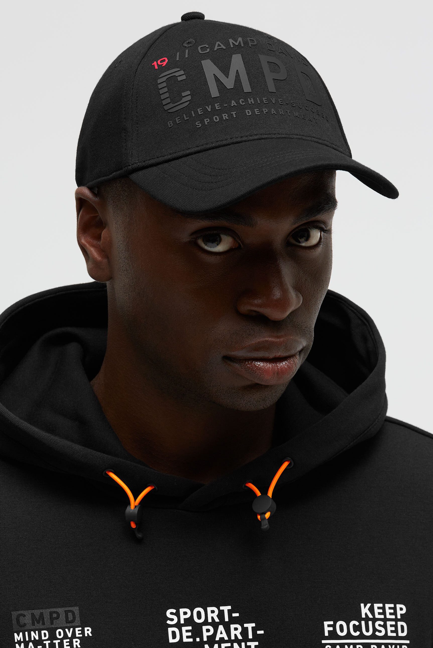 CAMP DAVID Baseball Cap mit verstärktem Schirm