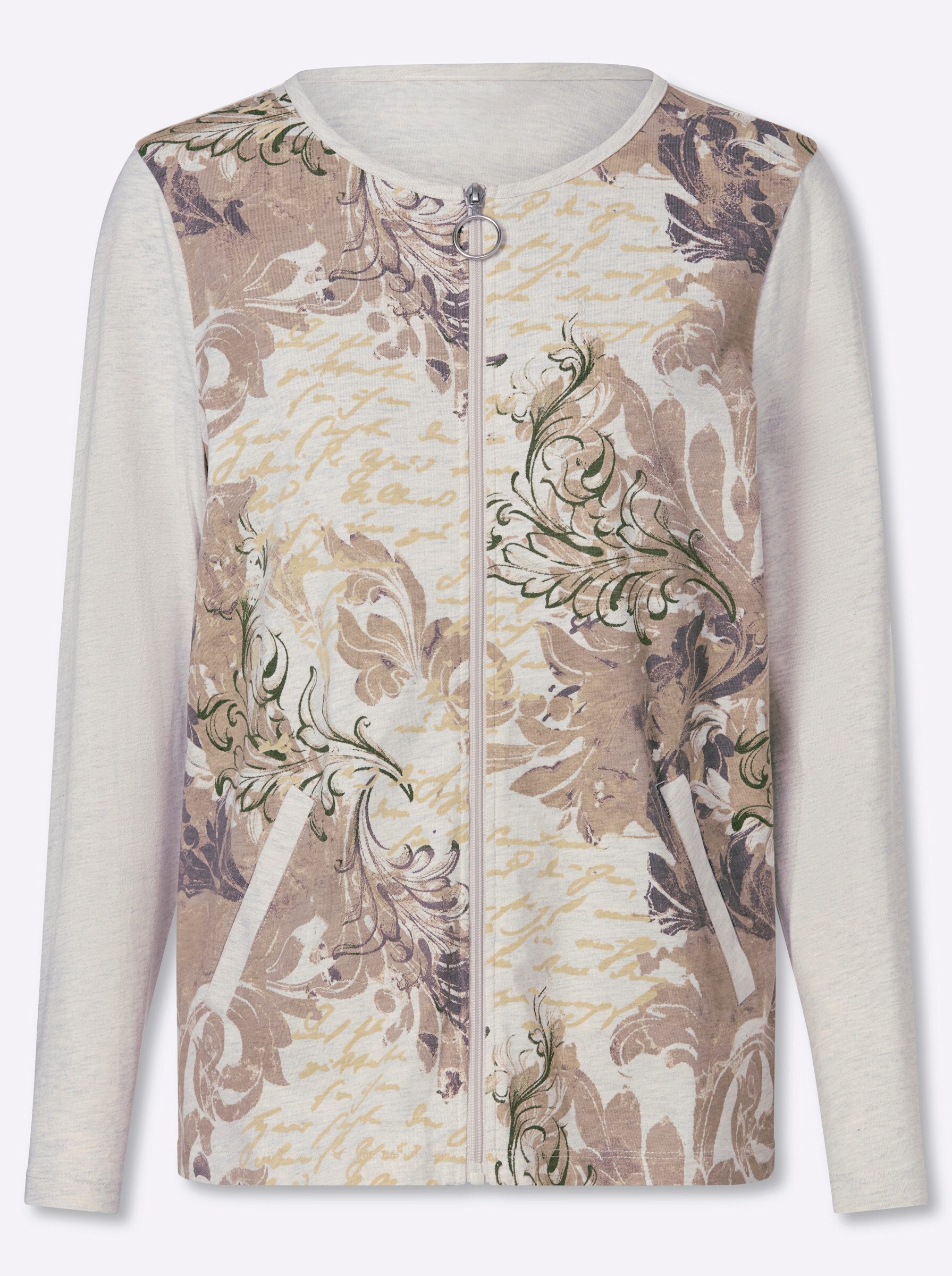 Sieh an! Shirtjacke Shirtjacke Langarm