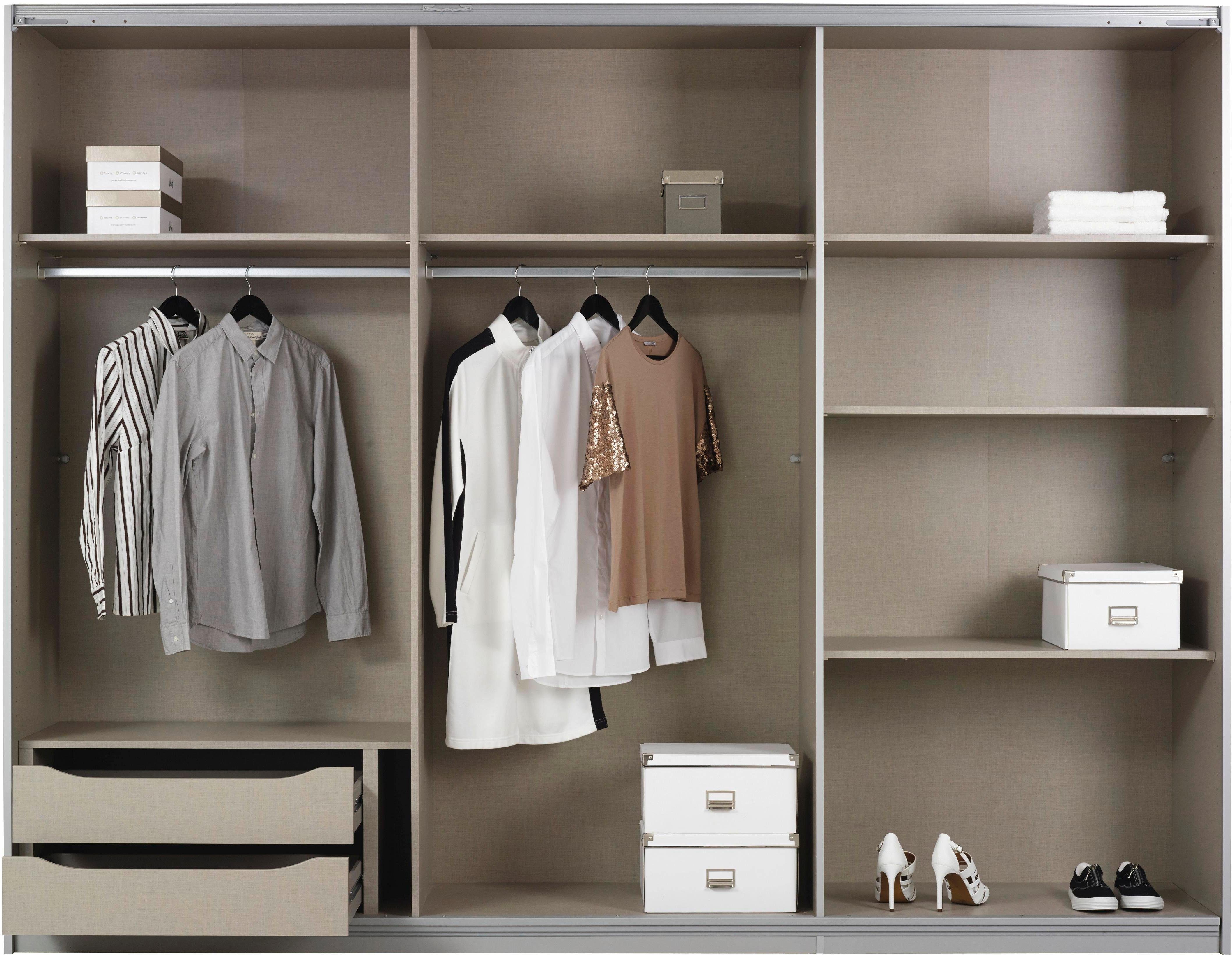 rauch Schwebetürenschrank Kleiderschrank Schrank Garderobe Wäscheschrank Ankleide KULMBACH (Breiten 271/360 cm Höhen 210/230 cm) inkl. Schubkasteneinsatz und extra Einlegeböden MADE IN GERMANY