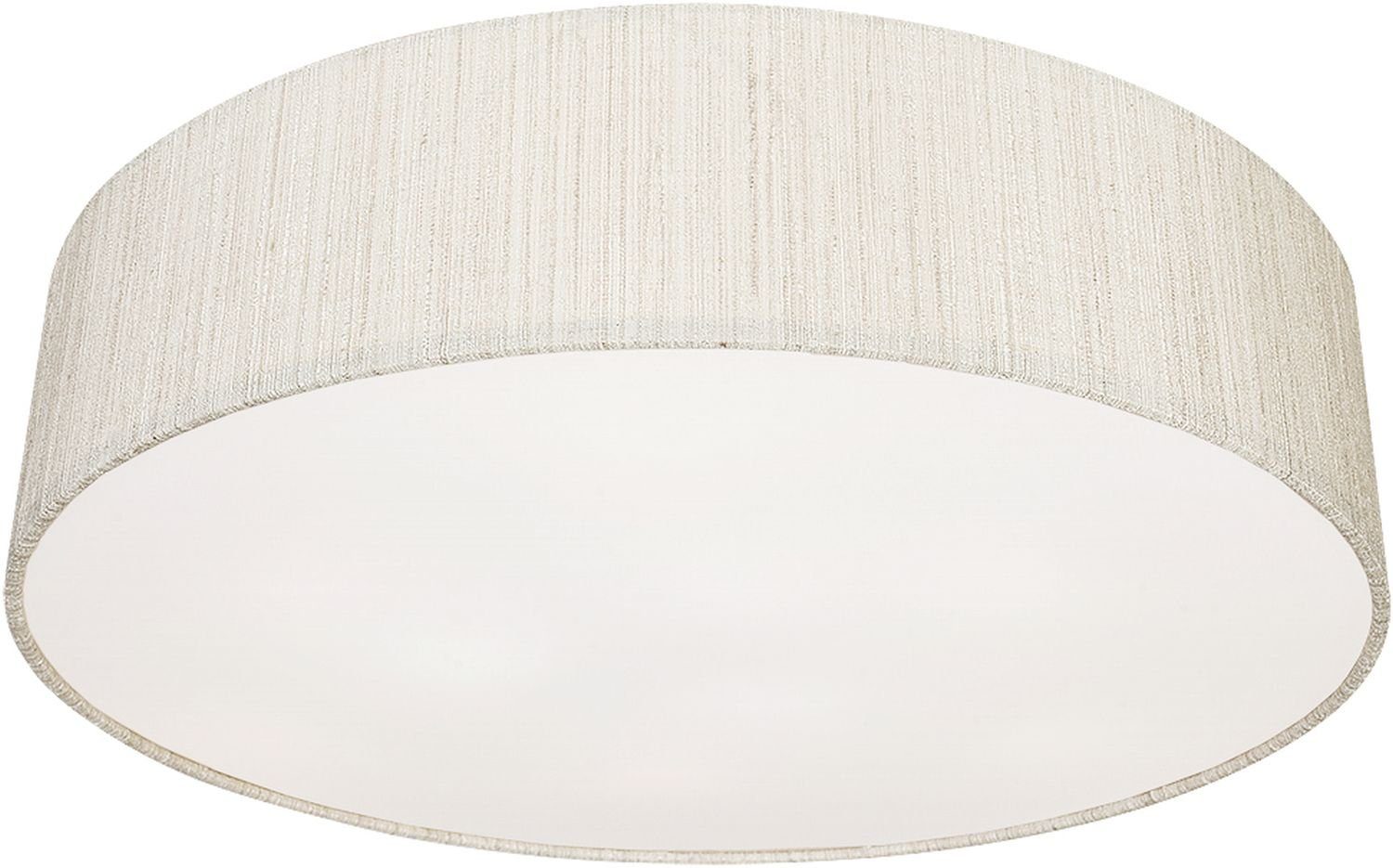 Weiß SELINA, blendarm Papierschirm ohne Deckenleuchte Schlafzimmer Leuchtmittel, E27 Licht-Erlebnisse Deckenlampe