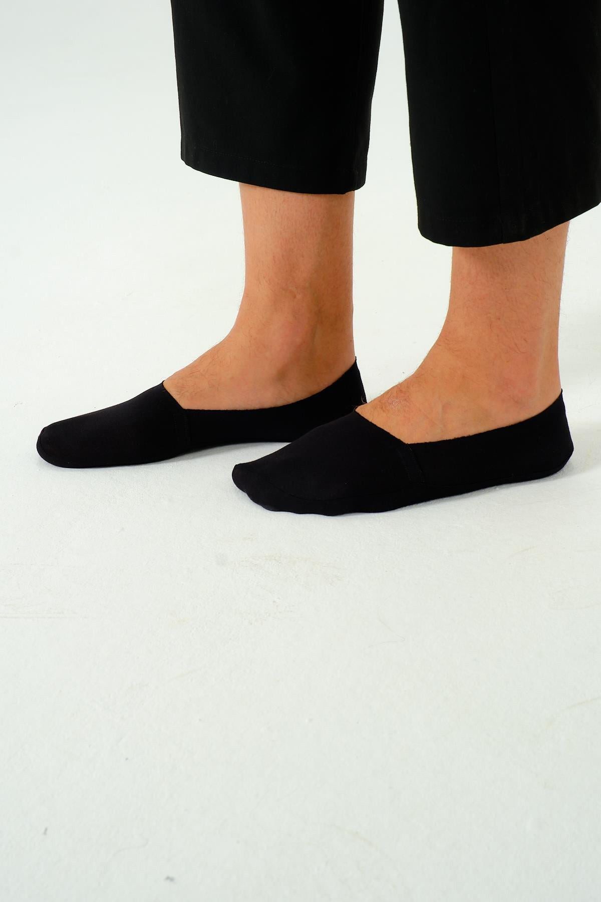 C&CITY Herren Baumwoll Kurze Laser Cut Unsichtbare Socken Slipper
