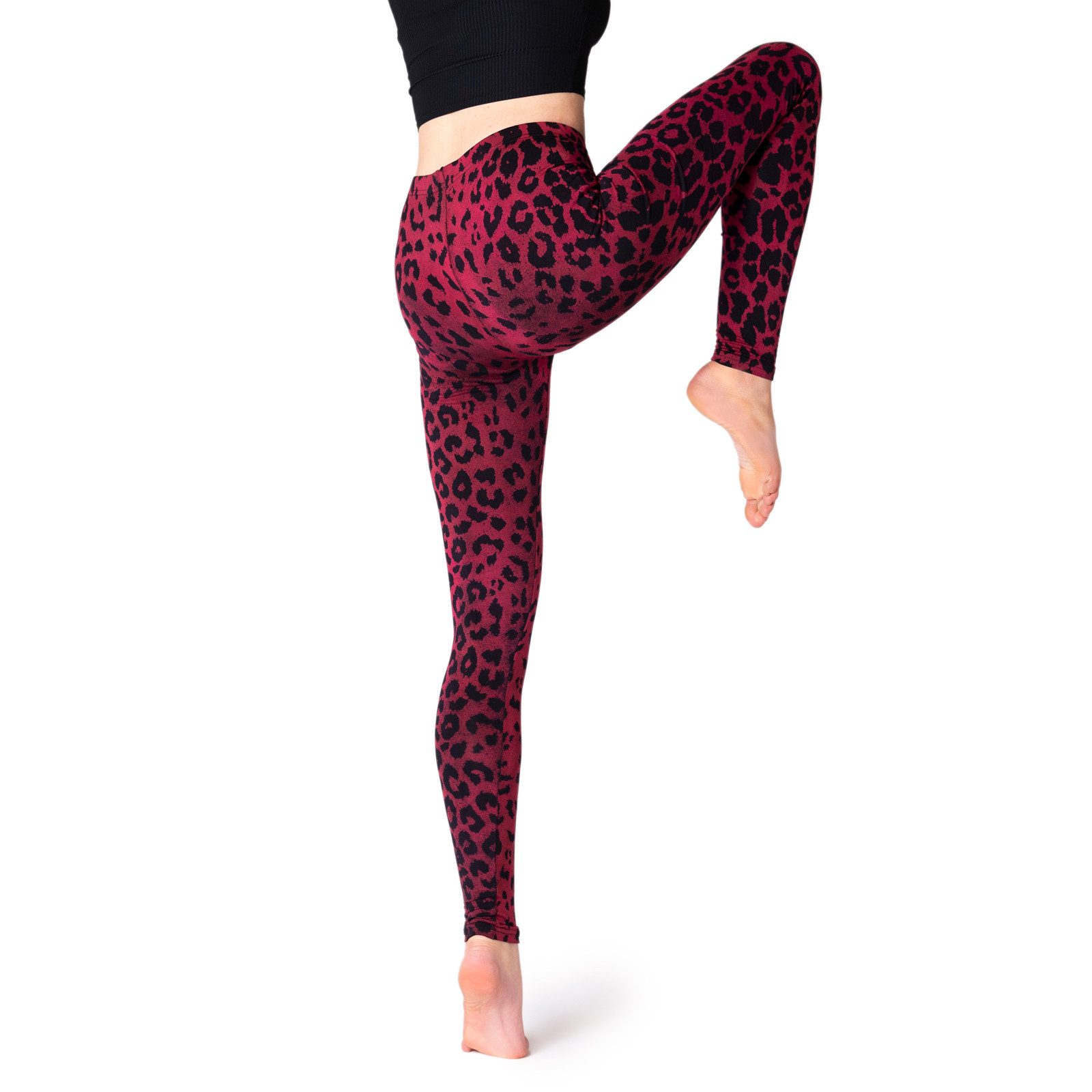 PANASIAM Leggings Unikat Batik Leggings Leopard günstig online kaufen